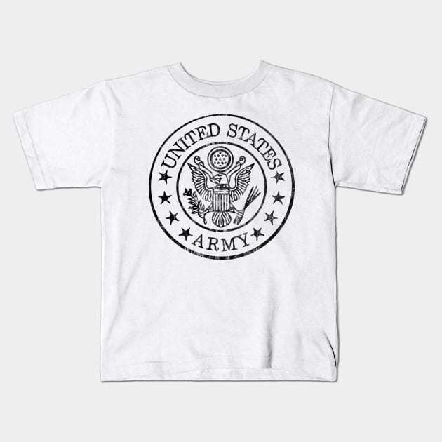 United States Army Kids T-Shirt by Doc Multiverse Designs